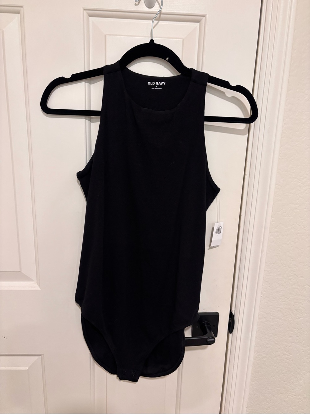 Old Navy Black Sleeveless High Neck
Bodysuit Top | Women’s Size M